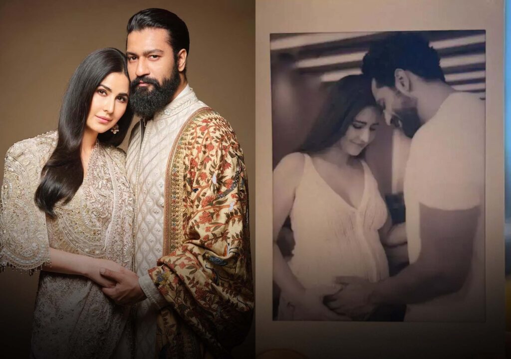 Katrina Kaif first pregnancy with Vicky Kaushal cradling baby bump