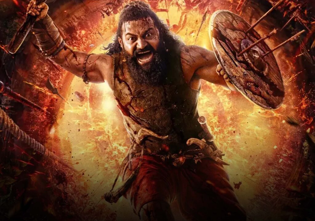 Rishab Shetty in Kantara Chapter 1 period drama still from Amazon Prime Video