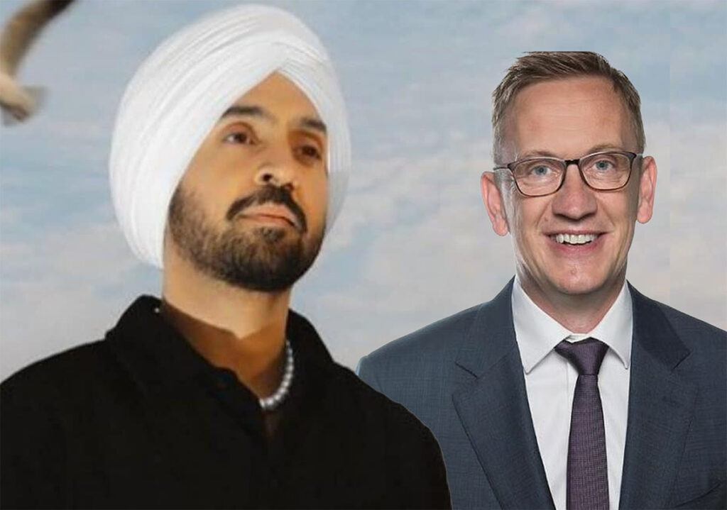 Diljit Dosanjh responds gracefully to racist comment during Australia tour