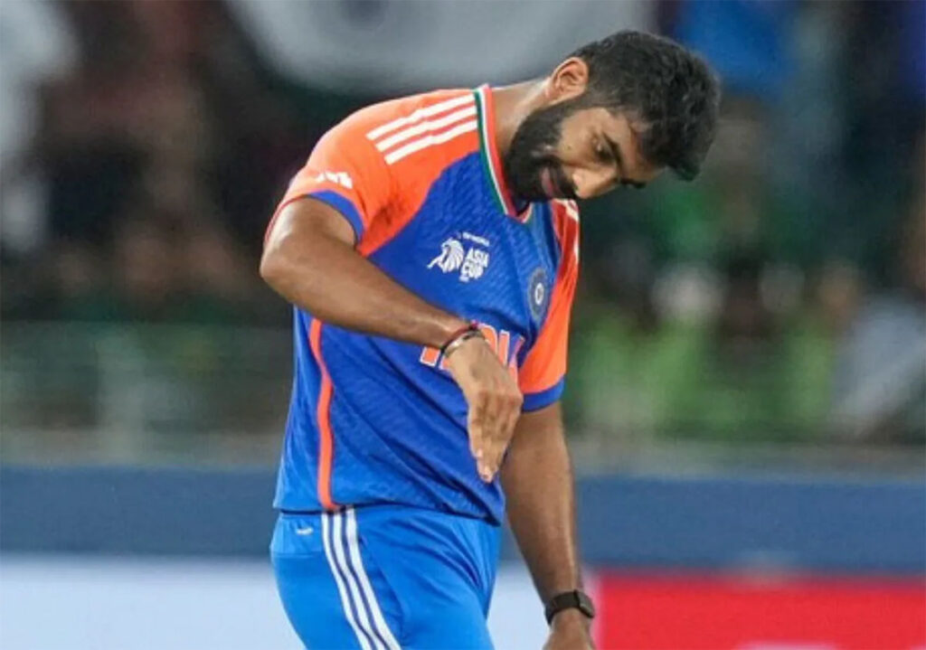 Jasprit Bumrah plane send-off ICC Asia Cup 2025 final against Pakistan