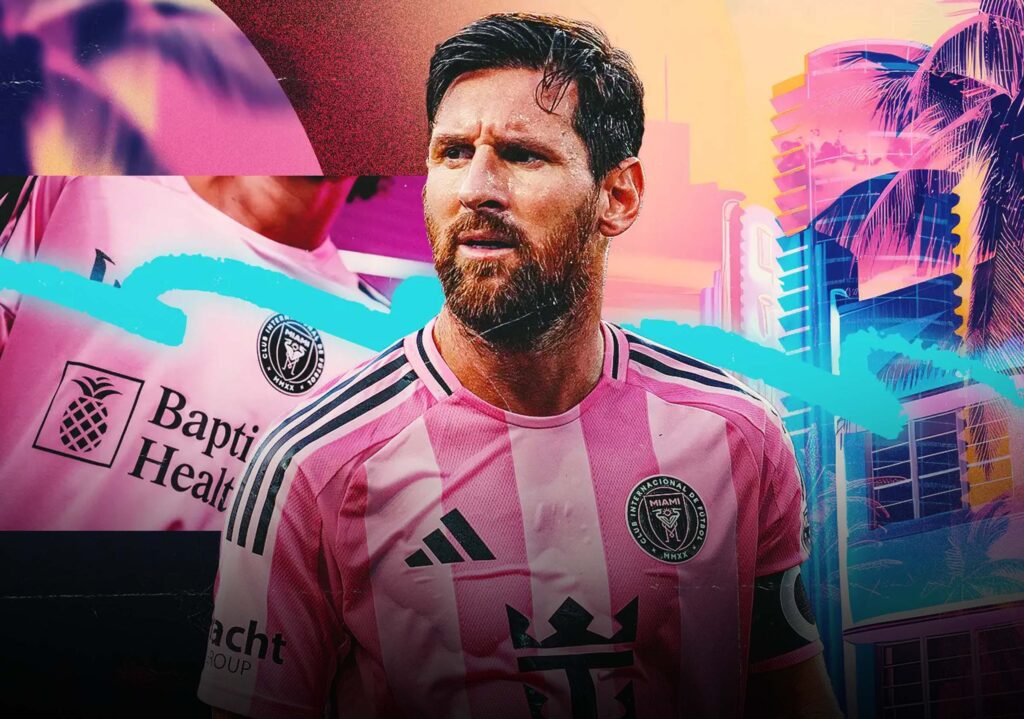 Lionel Messi arriving for Messi GOAT Tour India 2025 event