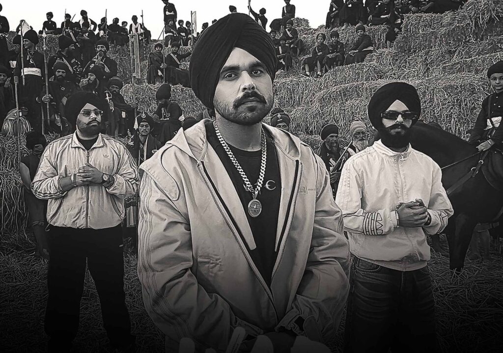 War Anthem by Ninja showcasing Sikh warriors and battlefield imagery