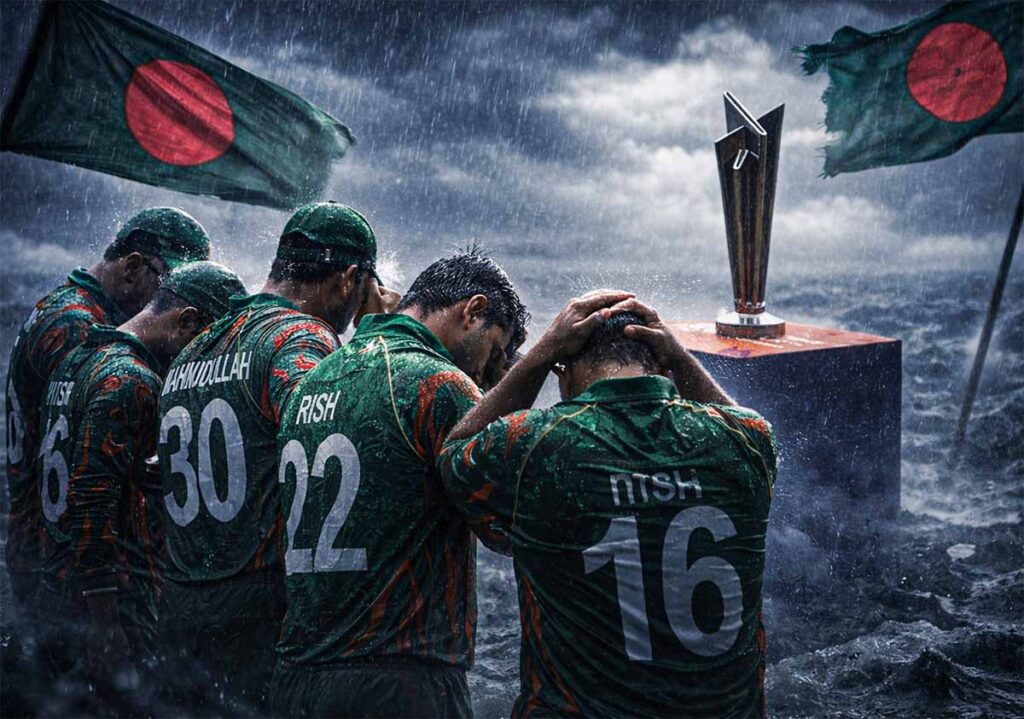 Bangladesh cricket team excluded from T20 World Cup 2026
Scotland cricket team announced as World Cup replacement